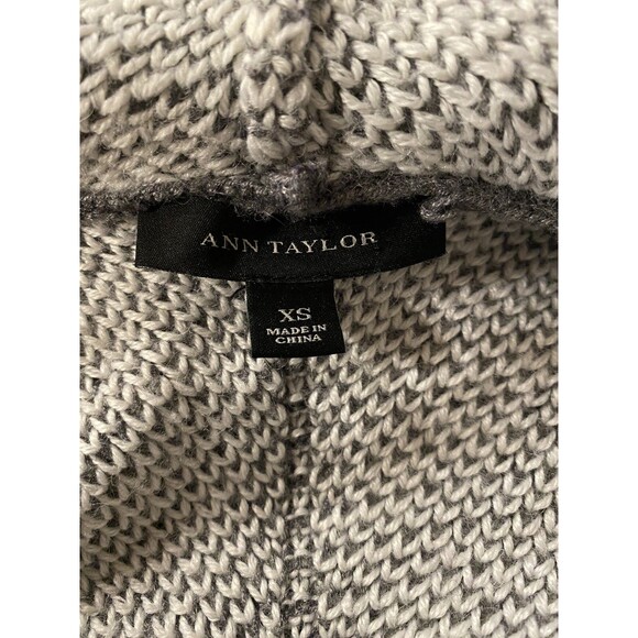 Ann Taylor Wool & Rayon Knit Open Cardigan XS - Picture 4 of 5